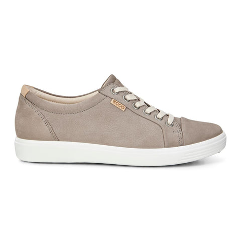 Ecco Shoe Warm Grey / 44 / M Ecco Womens Soft 7 Sneakers - Warm Grey