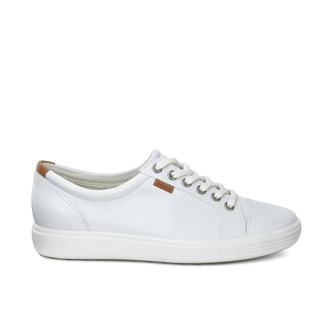 Ecco Shoe White / 35 EU / M Ecco Womens Soft 7 Sneakers - White