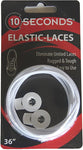 EZLaces Accessories White 10 Seconds Proline Stretch Easy On-Off  Laces (1 pair)
