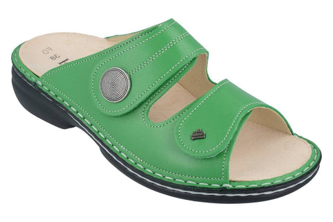 Finn Comfort Sandals Green / 34 EU / B (Medium) Finn Comfort Womens Sansibar Sandals - Nappa Green