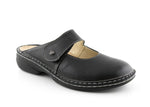 Finn Comfort Shoe black / 34 / M Finn Comfort Womens Stanford Clogs - Nappaseda Schwarz