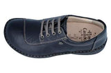 Finn Comfort Shoe Finn Comfort Womens Lexington Shoes - Plissee Schwarz