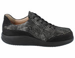Finn Comfort Shoe Finn Comfort Womens Otaru Shoes - Nubuk Crumble/ Schwarz Silver