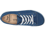 Finn Comfort Shoe Finn Comfort Womens Swansea Shoes - Navy Suede