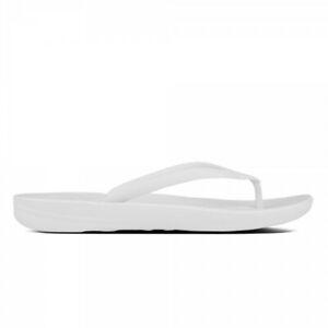 Fitflop Sandals 5 US / M (Medium) / Urban White Womens Iqushion Ergonomic Flip-Flop Sandals - Urban White