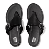 Fitflop Sandals Fitflop Womens Graccie Toe-Post Sandals - All Black