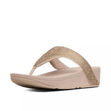 Fitflop Sandals Fitflop Womens Lottie Shimmer Crystal Toe-Post Sandals - Artisan Gold