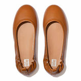 Fitflop Shoe Copy of Fitflop Womens Allegro Ballerina Flats -Light Tan