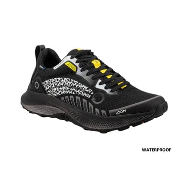 Fluchos Shoe Fluchos Atom Mens Terra High-Tex Waterproof Trail Lace Up Shoes - Dark