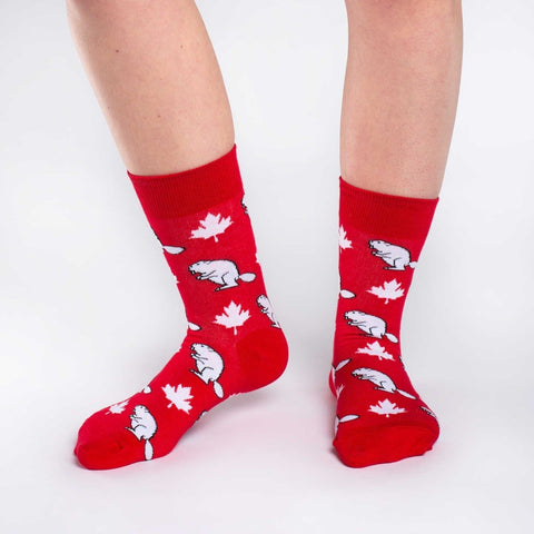 Good Luck Sock Socks Good Luck Sock Cotton Socks - Canada Beaver