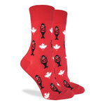 Good Luck Sock Socks Good Luck Sock Cotton Socks - Canadian Mounties 3161