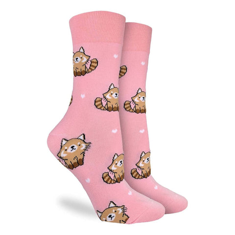 Good Luck Sock Socks Good Luck Sock Cotton Socks - Cute Red Pandas