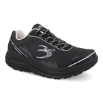 Gravity Defyer Shoe Black/ Purple / 5 US / W Gravity Defyer Womens Mighty Walk Running Shoes - BLack/Purple
