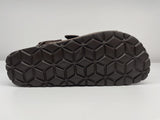 Grunland Sandals Grunland Bobo Mens Three Strap Leather Sandal - Testa Di Moro/Brown