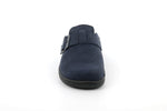 Grunland Sandals Grunland Dafa Leather Slipper - Blu / Blue