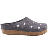 Haflinger Slipper 35 / M / Anthrazit Haflinger Womens Stelline Slippers - Grey