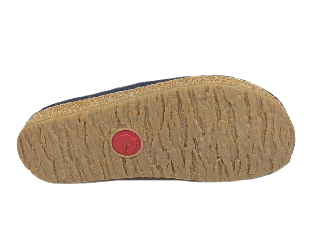Haflinger Slipper Haflinger Unisex Grizzly Classic Slippers GZ10 - Navy