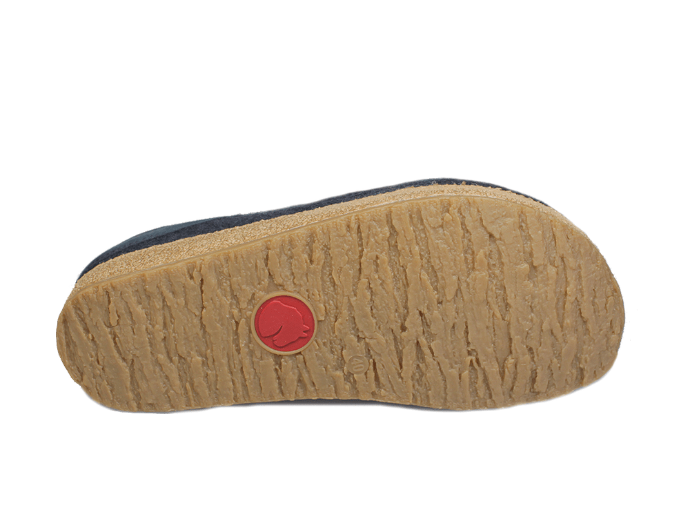 Haflinger Slipper Haflinger Unisex Grizzly Slippers GZL44 - Charcoal