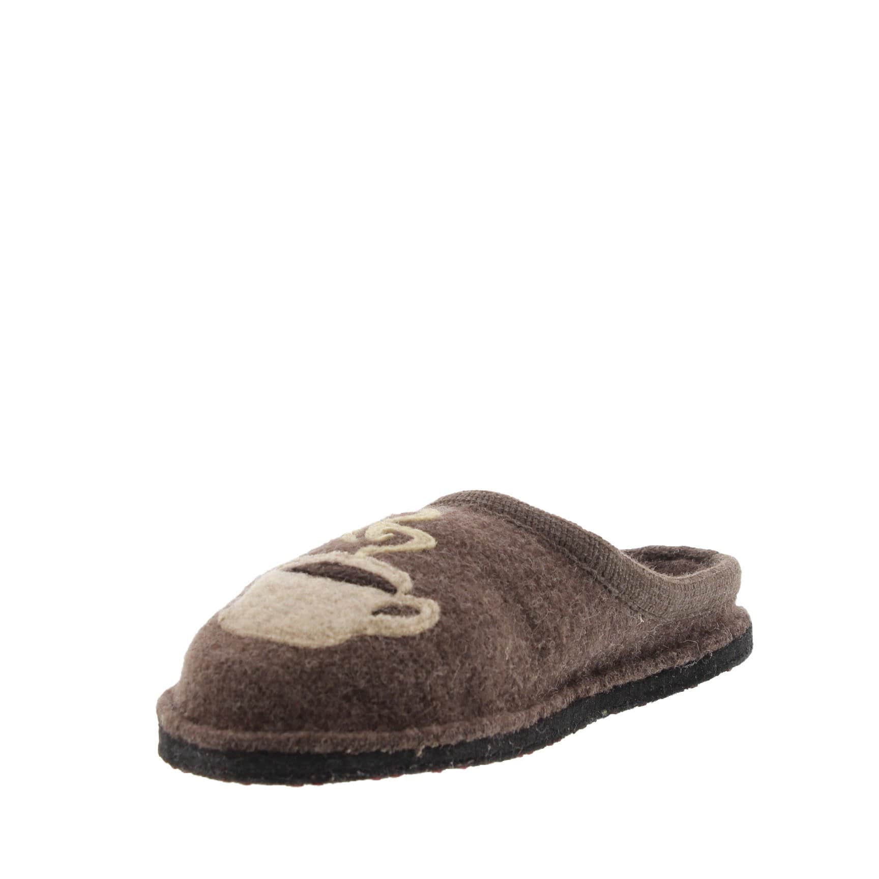 Haflinger Slipper Haflinger Womens Coffee Slippers - Earth