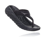 Hoka One One Sandals 5 US / M / Dark Gull Gray Hoka One One Womens Ora Recovery Flip - Black/ Dark Gull Gray