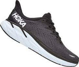 Hoka One One Shoe Hoka One One Mens Clifton 8 Running Shoes (Wide) - Black/White