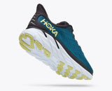 Hoka One One Shoe Hoka One One Mens Clifton 8 Running Shoes (Wide) - Blue Coral/Butterfly