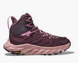 Hoka One One Shoe Hoka One One Womens Anacapa Breeze Mid Hiking Boots - Raisin/ Pale Mauve