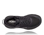 Hoka One One Shoe Hoka One One Womens Bondi 7 Running Shoes (Wide) - Black