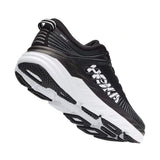 Hoka One One Shoe Hoka One One Womens Bondi 7 Running Shoes (Wide) - Black/White