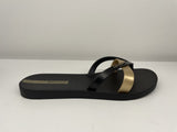 Ipanema Sandals 5 / M / Black/Gold Ipanema Flip Flops Kirei - Black/Gold