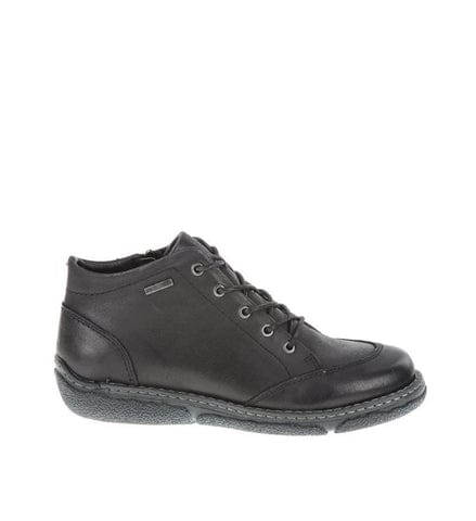 Josef Seibel Boots 35 / M / Black Textured Leather Josef Seibel Womens Priscilla 01 Boots - Black Textured Leather