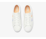 Keds Shoe Keds Womens Ace Leather Sneaker  - Wavy White Multi