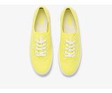 Keds Shoe Keds Womens Breezie Canvas Sneaker - Neon Yellow
