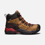 Keen Boots Bison/Jester Red / 7 / EE Keen Mens CSA Hamilton Carbon WaterProof Boots (Wide) - Bison/ Jester Red