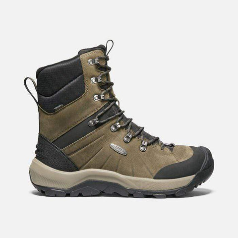 Keen Boots Canteen/Black / 7 / M Keen Mens Revel IV High Polar WP Hiking Boots - Canteen/Black