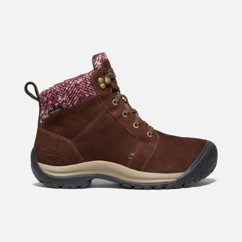 Keen Boots Chestnut/Brindle / 5 / M Keen Womens Kaci Winter Mid Waterproof Boots - Chestnut/ Brindle