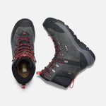 Keen Boots Keen Mens Revel IV High Polar WP Hiking Boots - Magnet/ Red Carpet