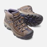 Keen Boots Keen Womens Targhee II Mid Waterproof Hiking Boots - Goat/ Crown Blue