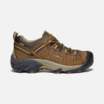 Keen Shoe 7 / W / Cascade Brown/Golden Yellow Keen Mens Targhee II Waterproof Hiking Shoes (Wide) - Cascade Brown/Golden yellow