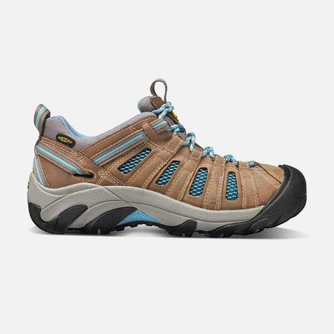 Keen Shoe Brindle/Alaskan Blue / 5 / M Keen Womens Voyageur Hiking Shoes - Brindle/ Alaskan Blue