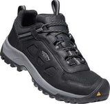 Keen Shoe Keen Mens Basin Ridge Vent Hiking Shoes - Black/ Magnet