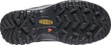 Keen Shoe Keen Mens Basin Ridge Vent Hiking Shoes - Black/ Magnet