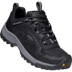 Keen Shoe Keen Mens Basin Ridge Vent Hiking Shoes - Black/ Pewter