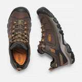 Keen Shoe Keen Mens Targhee Exp Waterproof Hiking Shoes (Wide) - Cascade/ Inca Gold