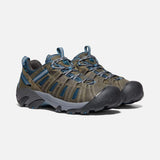 Keen Shoe Keen Mens Voyageur Hiking Shoes - Alcatraz/ Legion Blue