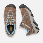 Keen Shoe Keen Womens Voyageur Hiking Shoes - Brindle/ Alaskan Blue