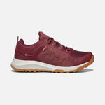 Keen Womens Explore WP Lace Up Shoes - Tawny Port/ Satellite