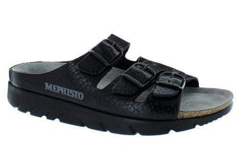 Mephisto Sandals Black / 4 US 38 EU / M Mephisto Mens Zach Fit Sandals - Black 4400