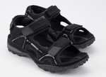 Mephisto Sandals Black / 6 US / M Mephisto Mens Alligator Sandals - Black