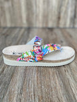 Mephisto Sandals EU 35/US 5 / M / Multicoloured Floral Mephisto Womens Helen Sandals - Multicoloured 52177